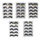 Eye Lashes Hand Made Natural 5 Pairs