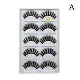 Eye Lashes Hand Made Natural 5 Pairs