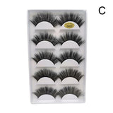 5 Pairs Eye Lashes Hand Made Natural fake eyelashes